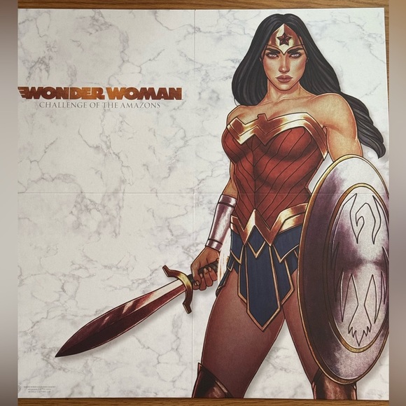 Wonder Woman: Challenge of the Amazons (Ravensburger) — Board Game - Picture 5 of 6